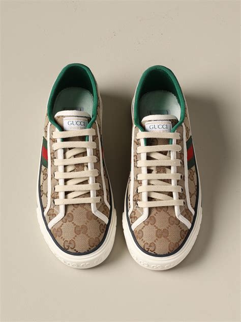 gucci vintage sneaker|Gucci 1977 women sneakers.